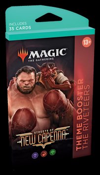 Magic The Gathering Тематический бустер Riveteers Streets of New Capenna MtG 2082331 фото