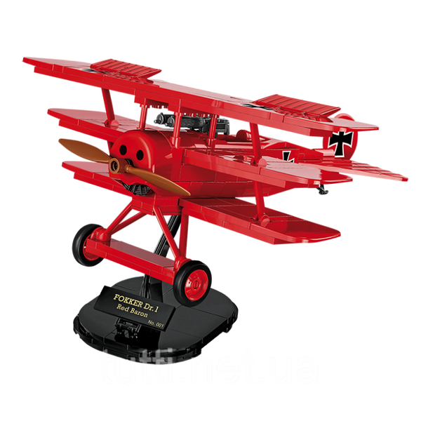 Конструктор самолет COBI Fokker Dr. 1 Roter Baron - Limited Edition (COBI-2985) 2985 фото