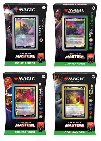 4 колоды Commander Masters Magic 2023 Magic The Gathering 5135661 фото