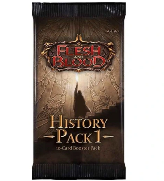 Flesh and Blood TCG: History Pack 1 - Black Label Booster (німецька) 17127 фото