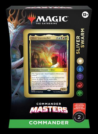 Колода Commander Masters Sliver Swarm Magic MtG 4448615 фото