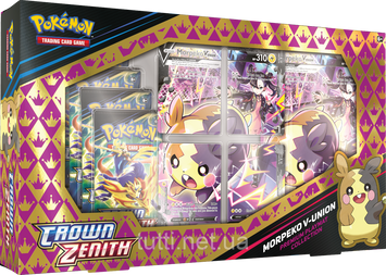 Pokemon V UNION Morpeko 5x booster + MATA Crown Zenith 598967878007 фото