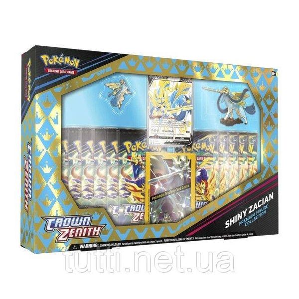 Pokémon TCG: Crown Zenith Premium Figure Collection (Shiny Zacian) 5989678780 фото