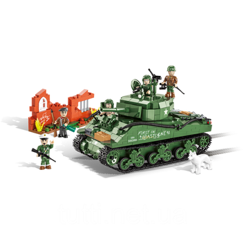 Конструктор Танк COBI Sherman M4A3E2 Jumbo - Limited Edition (COBI-2549) 2549 фото