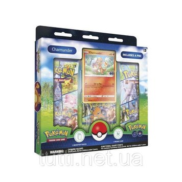 Pokémon TCG: Pokémon GO Pin Collection (Charmander) 699-17229 фото