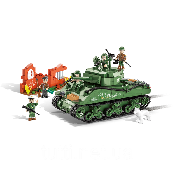 Конструктор Танк COBI Sherman M4A3E2 Jumbo - Limited Edition (COBI-2549) 2549 фото