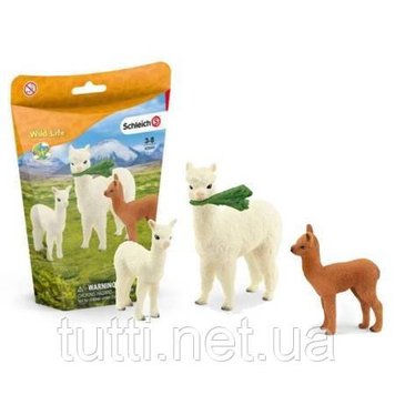 SCHLEICH 42544 Набор «Дикая жизнь семьи альпака» 6848378 фото