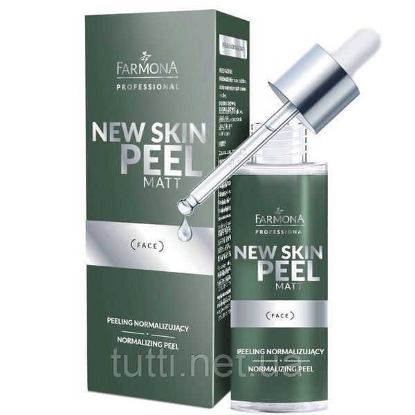 Farmona Professional New Skin Peel Matt нормалізуючий пілінг обличчя 30 мл (7640568) 7640568 фото