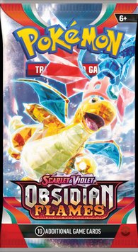 Сумка для карт Booster Obsidian Flames Pokemon TCG ОРИГИНАЛ 4209391 фото