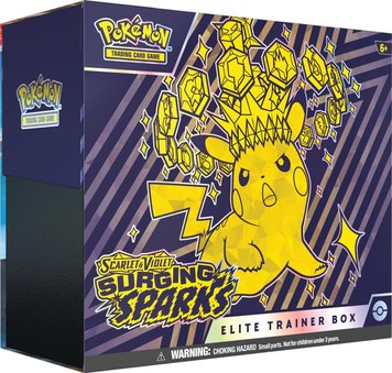 Pokémon TCG: Scarlet &amp; Violet Surging Sparks Elite Trainer Box 191-85952 фото