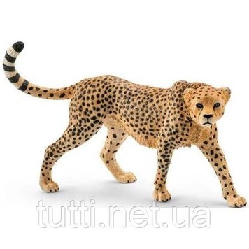 SCHLEICH 17056 Статуэтка премиум-класса САМКА ГЕПАРДА 9252973 фото