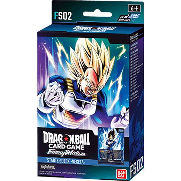 Dragon Ball Fusion World FS02 Стартовая колода Vegeta 21393 фото