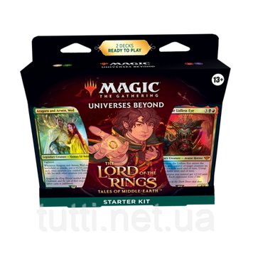 Стартовый набор Arena 2 DECKS Magic the Gathering 2022 LotR: Подарочный набор «Сказания о Средиземье» 9944455 фото