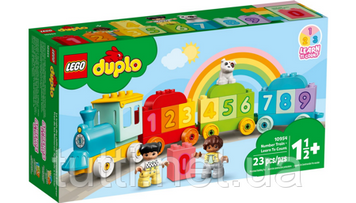 Lego duplo 10954 Встановіть дитячий потяг + кубики 6471324 фото