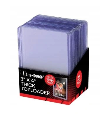 Toploader Ultra Pro 100PT Super Thick 25 шт. 16862 фото