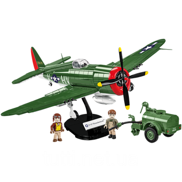 Конструктор самолет COBI P -47 Thunderbolt & Tank Trailer - Исполнительное издание (COBI-5736) 5736 фото