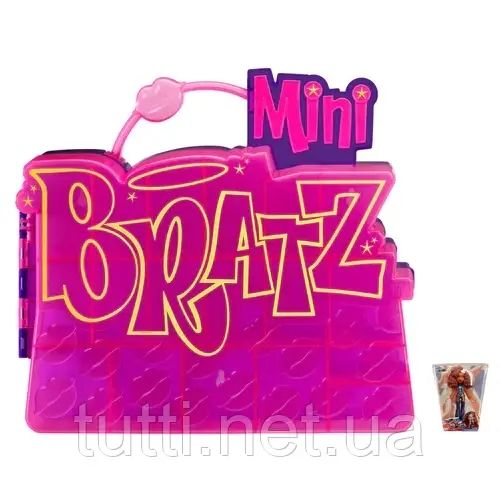 Кукла Mini Bratz Collector’s Case with Exclusive Collectible Figure, Holds 60+ Minis 594932 594932 фото