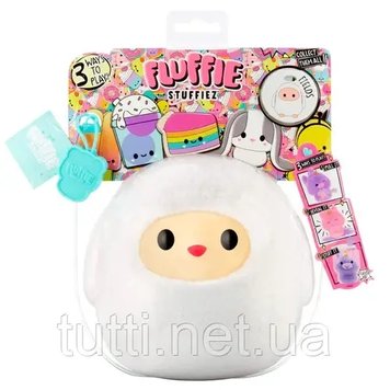 Fluffie Stuffiez Sheep, Small Collectable Feature Plush 594291 594291 фото