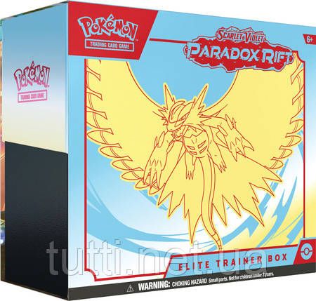 Pokemon Paradox Rift ETB Elite Тренировочная коробка Набор Ревущая Луна 3567049 фото