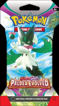 Сумка для карточек Scarlet & Violet Paldea Evolved с рукавами-бустерами Pokemon TCG ОРИГИНАЛ 8615030 фото