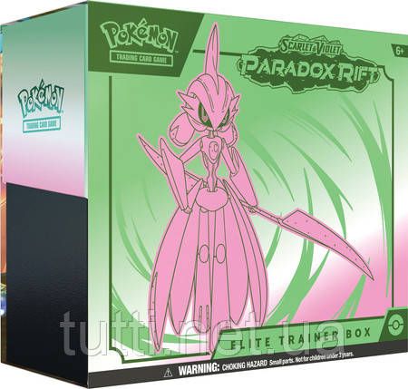 Тренировочная коробка Pokemon Paradox Rift ETB Elite Набор Iron Valiant 2094726 фото