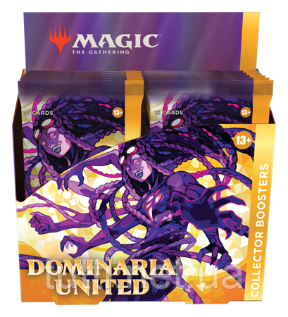 Коллекционная коробка бустеров Dominaria United Magic The Gathering (12 бустеров) 9462609 фото