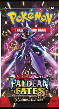 Колекційний набір карток Pokemon TCG: Paldean Fates Booster Paldean Fates Booster фото