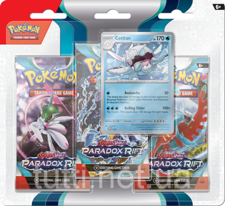 Kki pokhemon paradox rift 3x Boster Blister Kitatan 4972193 фото