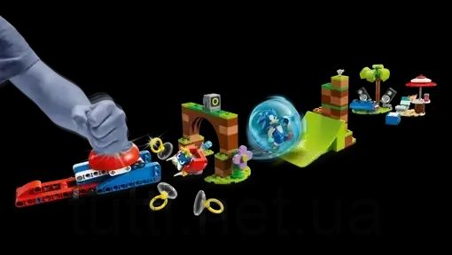 Sonic - виклик зі швидкісним м'ячем Lego 76990 фото