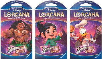 Бустер с рукавами Disney Lorcana Shimmering Skies 21032 фото