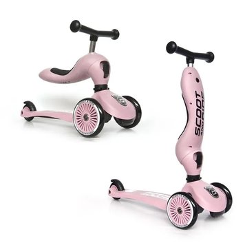 Scoot & Ride Highwaykick 1 ride-on and scooter 2in1 Rose (6376560) 6376560 фото