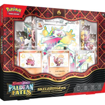 Колекційний набір Покемон Pokemon TCG: Paldean Fates Premium Collection Box Skeledirge ex Fates2299 фото