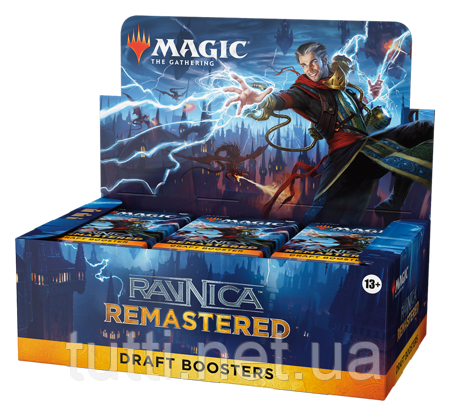 Колекційний Booster BOX Ravnica Remastered драфт карты Magic the Gathering для MtG (36 бустеров) 2567703 фото