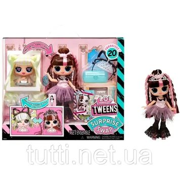 Кукла LOL Surprise Tweens Surprise Swap Bronze-2-Blonde Billie Fashion Doll with 20+ Surprises 591740 591740 фото