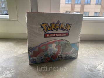 Колекційний набір Booster Box Pokemon Paradox Rift 36 пакетиков карт ОРИГИНАЛ 9015369 фото