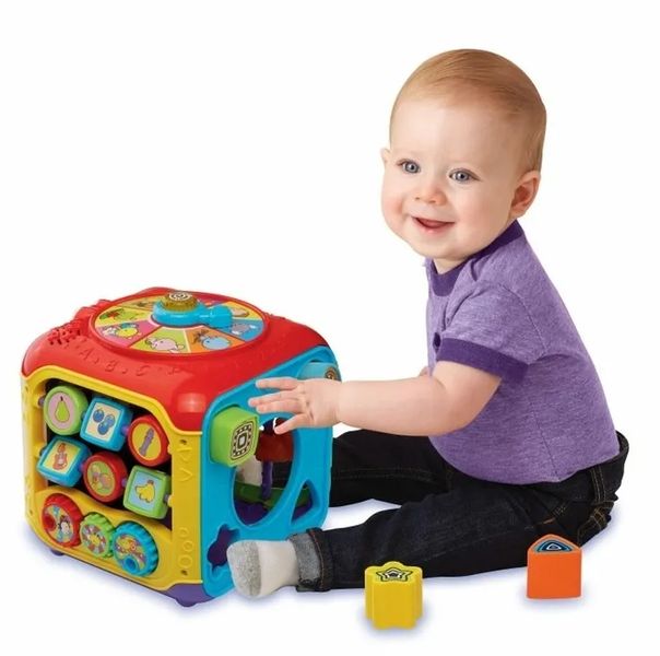 Vtech кубик активности интерактивная игрушка (6268597) 6268597 фото