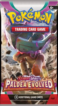 Сумка для карт Booster Scarlet & Violet Paldea Evolved Pokemon TCG ОРИГИНАЛ 9118271 фото