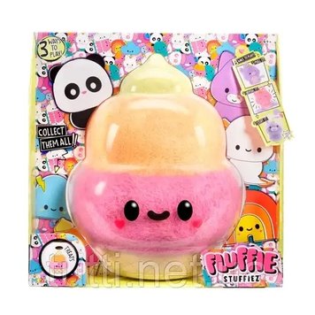 Fluffie Stuffiez Ice Cream, Large Collectable Feature Plush 594437 594437 фото