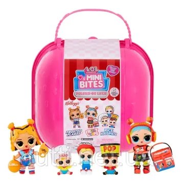 LOL Surprise Loves Mini Sweets Deluxe - Kellogg's with 5 Dolls 593119 фото