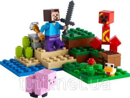 Lego Minecraft 21177 Prasade Cryper Steva 8283271 фото