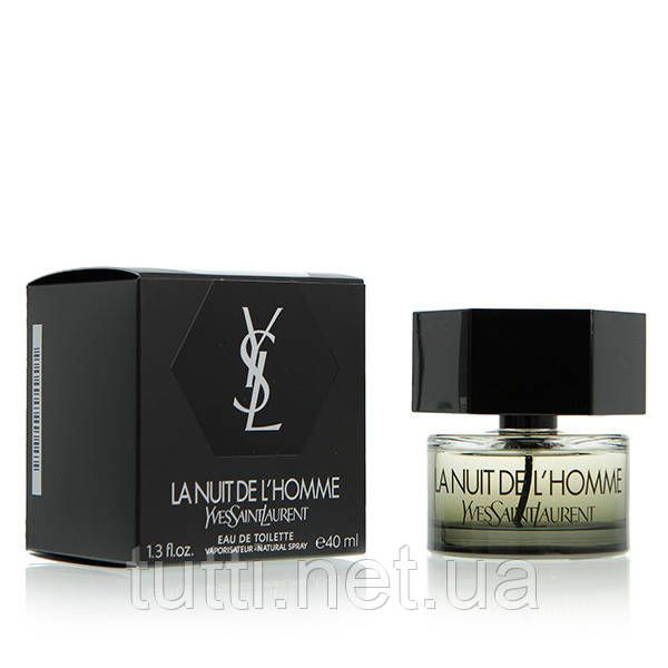 Yves Saint Laurent La Nuit de L'Homme Туалетна вода 40 мл (6036338) 6036338 фото