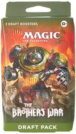 MAGIC THE GATHERING 3 Draft Booster Pack ПОДАРОЧНЫЙ НАБОР MTG Brothers War 1718937 фото