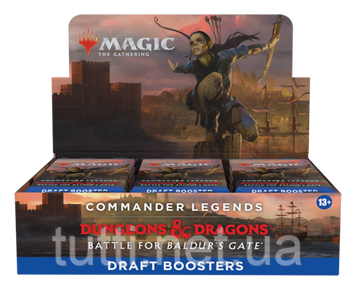 Проект Booster Box MTG Commander Legends Baldurs Gate (24 підсилювачі) 1884216 фото