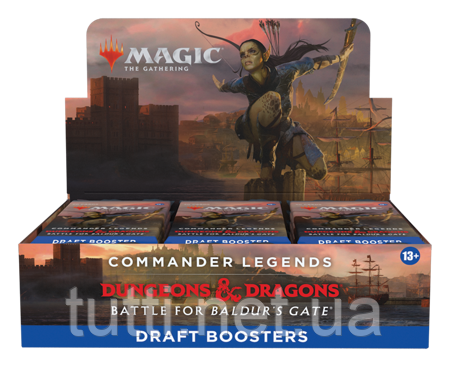 Проект Booster Box MTG Commander Legends Baldurs Gate (24 підсилювачі) 1884216 фото