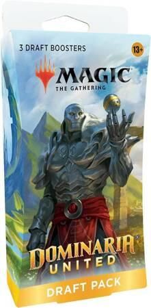 Набор бустеров MAGIC THE GATHERING 3 «Драфт» MTG Dominaria United ПОДАРОЧНЫЙ НАБОР 1480363 фото