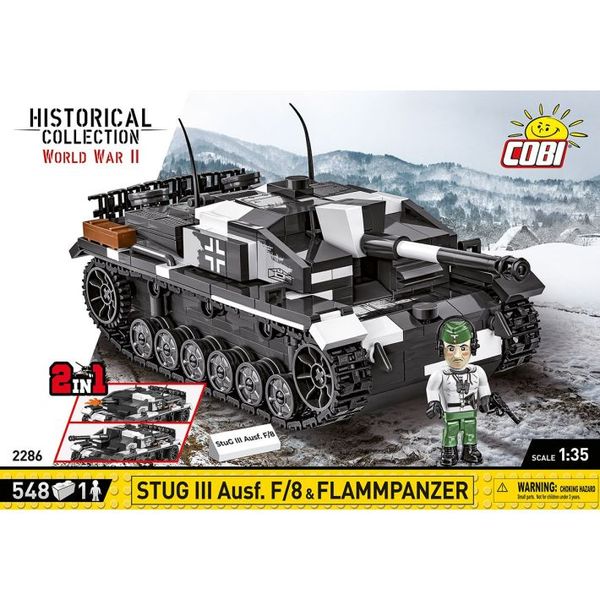 StuG III Ausf.F/8 & Flammpanzer (COBI-2286) 2286 фото