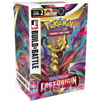 Набір карток бустерів 4 штуки Pokémon TCG: Lost Origin - Build & Battle Оригинал 0231 фото