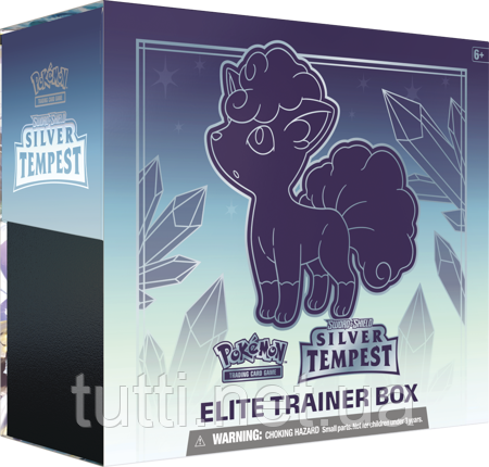 Колекційний набір Карты Pokemon Silver Tempest Elite Trainer Box 4089872 фото