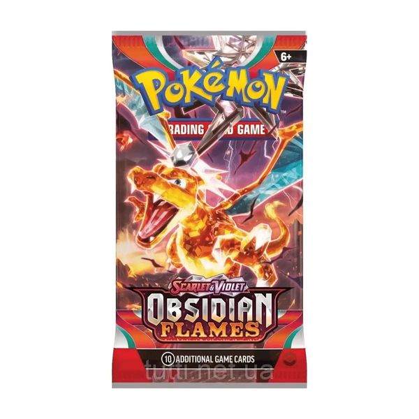 Покемон Бустер Pokémon TCG: Obsidian Flames — booster pack 33 фото