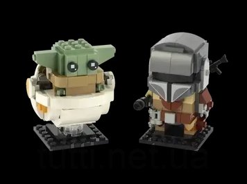 Mandalorian та дитина Lego 75317 фото